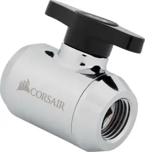 CORSAIR Hydro X Series XF Ball Valve - liquid cooling system manual ball valve