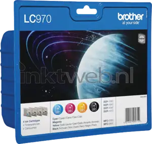 Brother LC970Y - yellow - original - ink cartridge