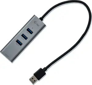 i-tec USB 3.0 Metal HUB 3 Port + Gigabit Ethernet Adapter