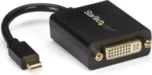 StarTech.com Mini DisplayPort to DVI Adapter - 1920x1200 – Thunderbolt 2 – mDP to DVI Converter for Your Mini DP MacBook or PC (MDP2DVI) - DVI adapter - 10.2 cm