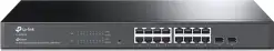 TP-Link TL-SG2218 JetStream 16-port Gigabit L2+ upravljiv preklopnik (Switch), 16×10/100/1000M RJ45 ports, 2×SFP, 1U 19