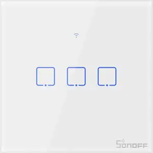 SONOFF smart wall switch Wi-Fi + RF433 triple T1EU3C-TX
