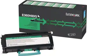 Toner Lexmark E360H80G black 9k