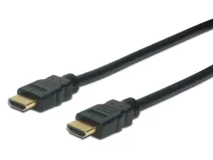 DIGITUS HDMI High Speed with Ethernet Connecting Cable - HDMI Type-A Male/HDMI Type-A Male - 2 m