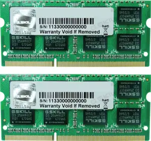 G.Skill 8GB DDR3 4GSL Kit SO-Dimm 1600 CL9 1.35 (2x4GB)