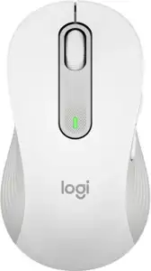 Logitech M650 L, bežični miš, bijeli, za ljevake