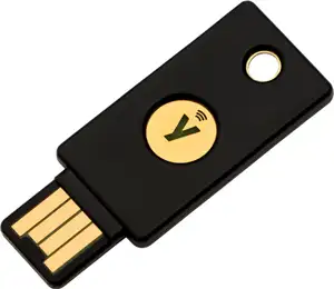 Security Key Yubico YubiKey 5 NFC, USB-A, black