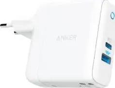 Anker PowerPort PD+2 20W total zidni adapter/punjač, 1× USB-C + 1×USB-A, Power IQ