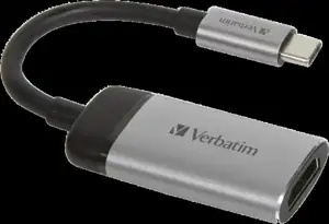 Hub Verbatim #49143 USB-C to HDMI 4K adapter USB 3.1 Gen1 - HDMI, kabel 10cm