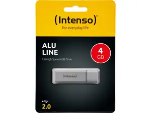 STICK 4GB USB 2.0 Intenso Alu Line Silver