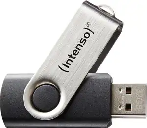 STICK 32GB USB 2.0 Intenso Basic Line Black/Silver
