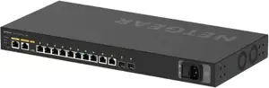 Netgear M4250-10G2F-PoE+ AV Line 10 x GB-LAN (8 PoE+ 125W) + 2 x Gigabit SFP, RackfĂ¤hig