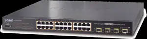 Planet 24P Gig High Power POE 4 SFP Mngd Switch (440W)