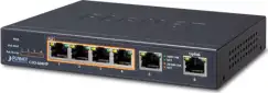 Planet 4 Gig 802.3at PoE Ports 2 Port Gig Switch