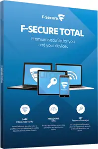 F-SECURE Total Security and VPN - 3 Devices, 2 Years - ESD-Download ESD