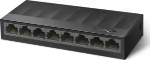 LS1008G LiteWave 8-Port Gigabit Desktop Switch, 8 Gigabit RJ45 Ports, Desktop Plastic Case