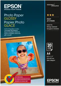 Papir Epson S042538 glossy photo paper A4 200g 20L