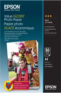 Papir Epson S400038 value glossy photo paper 10x15 183g 50L