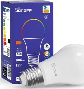 SONOFF Wi-Fi / Bluetooth smart LED lamp E27 9W RGB