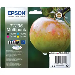 Epson T1295 Multipack - 4-pack - L size - black, yellow, cyan, magenta - original - ink cartridge