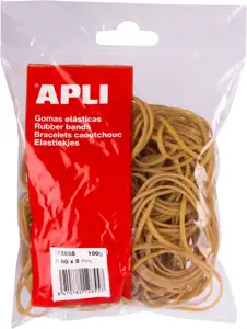 Gumene vezice Apli 80x2mm 100g 12855