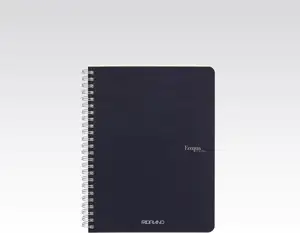 Bilježnica Fabriano Ecoqua original A5 90g 70L spiralna kocke dark blue 19148104