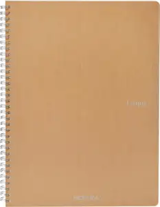 Bilježnica Fabriano Ecoqua original A4 90g 70L spiralna crte bruno 19290202