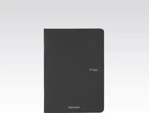 Bilježnica Fabriano Ecoqua original A4 90g 40L na točkice nero 19210108