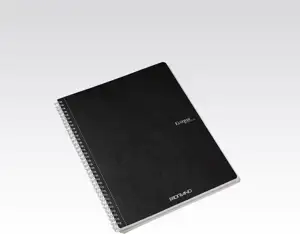 Bilježnica Fabriano Ecoqua original A4 90g 70L spiralna kocke nero 19290109