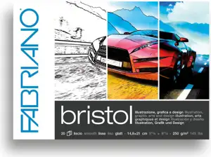 Blok Fabriano bristol A5 20L 250g 19100503