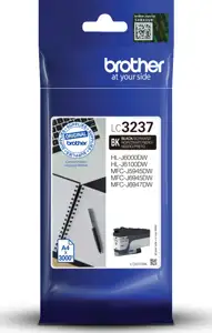 Brother LC3237BK - black - original - ink cartridge