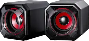SureFire Gator Eye igraći zvučnici, 5W, 3.5mm/USB, crveni