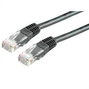 Roline VALUE UTP mrežni kabel Cat.6, 10m, crni