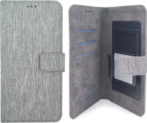 MM BOOK TORBICA UNIVERZALNA TEXTIL GRAY SLIDE vel. do 6.7