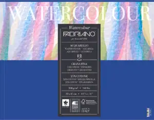 Blok Fabriano watercolor gf 30x40 200g 75L 17523040