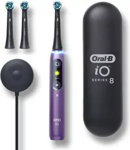 Oral-B iO 8 Duo Series Violet Ametrine/Black Onyx Elektro ZahnbĂĽrsten