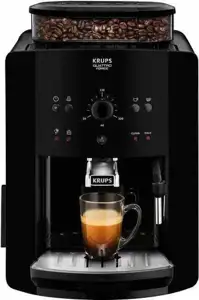 Krups EA 8110 Arabica Quattro Force Kaffeevollautomat WassertankkapazitĂ¤t: 1,8 Liter, Pumpendruck: 15 bar black