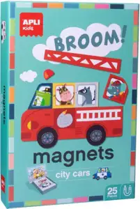 Društvena igra Apli magnets gradski automobili 16863