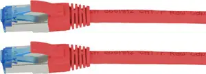 Patchkabel CAT6a RJ45 S/FTP 1m Red