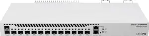 Mikrotik Cloud Core Router 2004-1G-12S+2XS, Cortex A57 CPU, 4GB RAM, 1×G-LAN, 12×10G SFP+, 2×25G SFP28, RouterOS L6, 1U rackmount case, Dual PSU