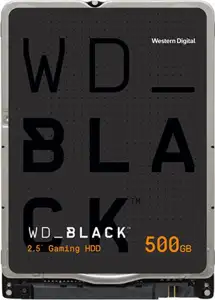 HDD Mobile WD Black (2.5'', 500GB, 64MB, 7200 RPM, SATA 6 Gb/s)