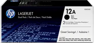Toner HP Q2612AD, Black