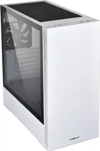 Case Lian Li LANCOOL 205, ATX, Midi-Tower, Tempered Glass, White
