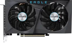 Gigabyte GeForce RTX 3050 EAGLE 8G, GeForce RTX 3050, 8 GB, GDDR6, 128 bit, 7680 x 4320 pixels, PCI Express 4.0 
