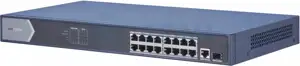 HikVision 16-Port GbE RJ45 PoE (225W) 2x GbE RJ45 2x 1G SFP Unmanged Switch