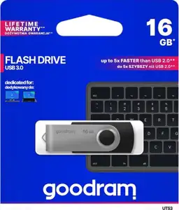 GOODRAM 16GB UTS3 black [USB 3.0]