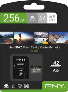 PNY PRO Elite microSDXC 256GB + Adapter SD