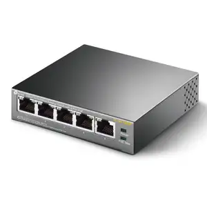 TP-Link TL-SF1005P 5-port Desktop preklopnik (Switch), 5×10/100M RJ45 ports + 4 PoE ports, metalno kućište (58W)
