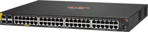 HP Enterprise Aruba 6100 48G PoE+ (370W) 4SFP+ Switch M RM, JL675A