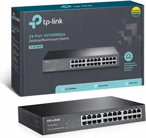 Switch TP-LINK TL-SF1024D 24 ports (24 x 10/100Mbps, Auto-Negotiation, MDI/MDI-X switch) Retail